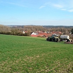 Ausbringung Flüssigdünger Maschinenring Ilmtal