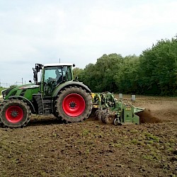 Celli-Fräse im Einsatz