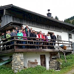 Helfer-Stammtisch auf der Dürnbachalm