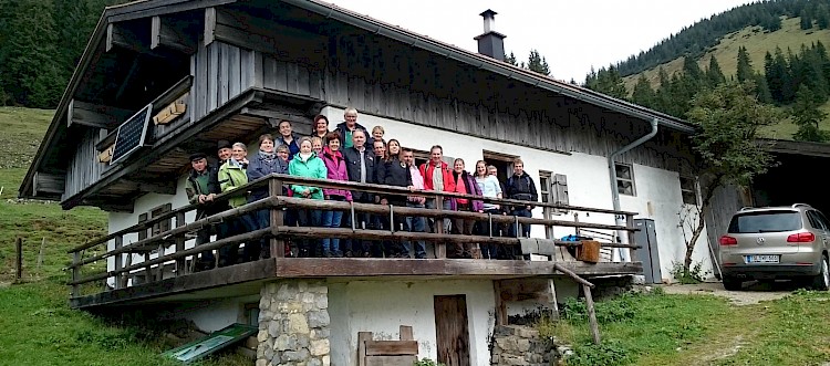 Helfer-Stammtisch auf der Dürnbachalm