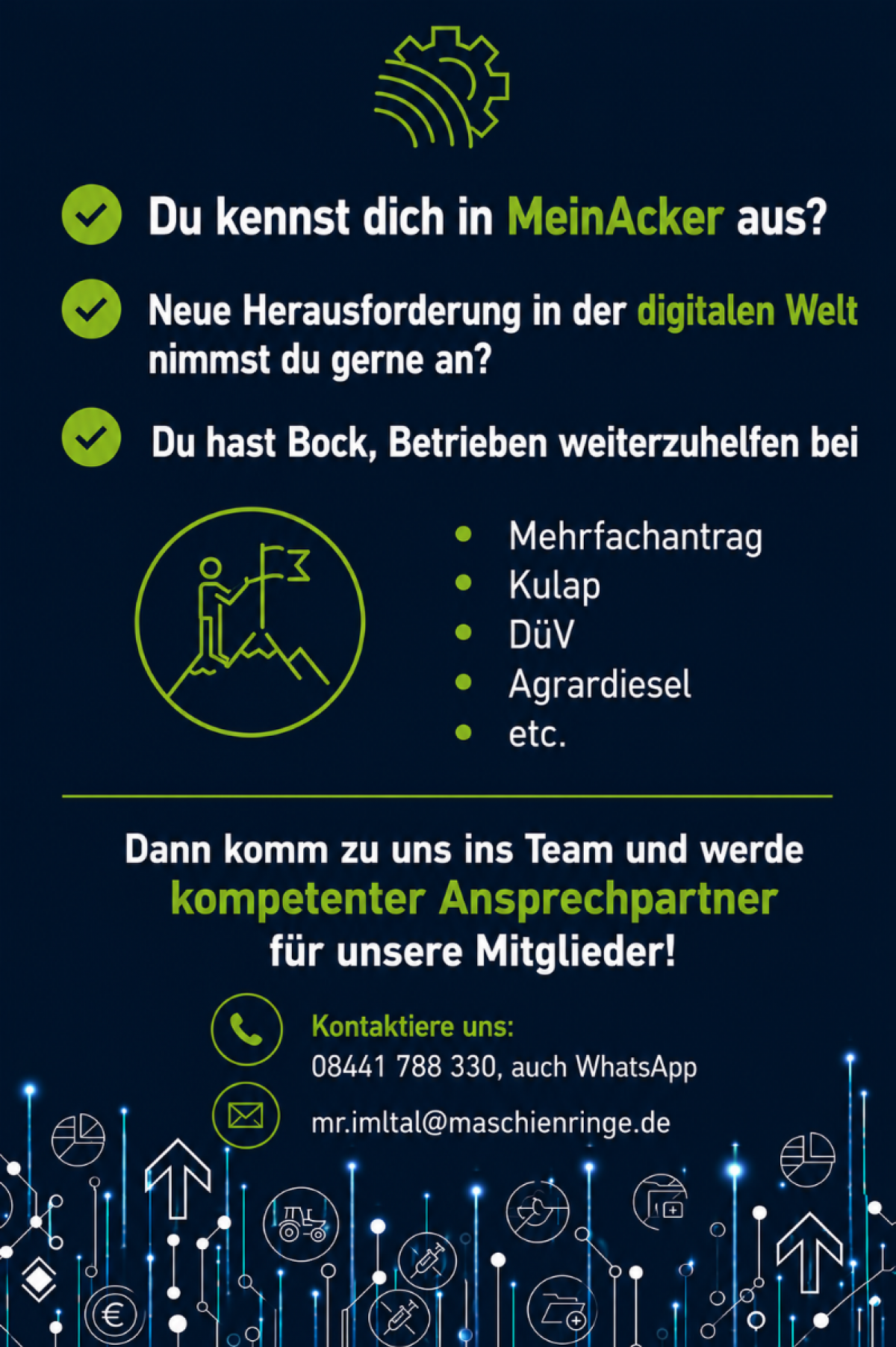 Wir suchen dich